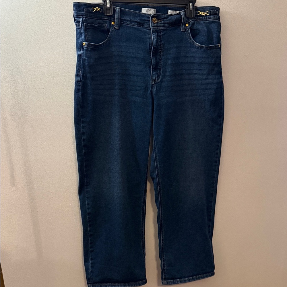 sofia by sofia vergara Dark Blue Relaxed Fit Jeans